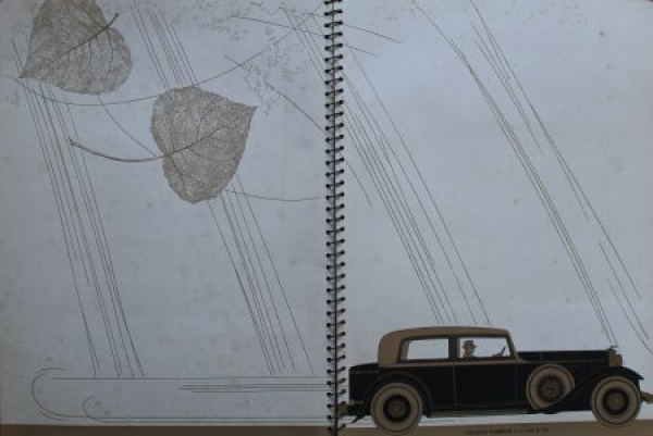 Lincoln V12 Modellprogramm 1928 Automobilprospekt (7774)